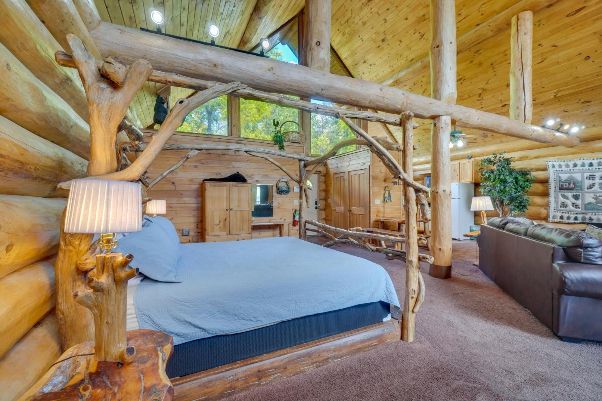 Gatlinburg Cabin With Hot Tub About 11 Miles To Downtown Ngoại thất bức ảnh